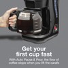 Proctor Silex Front Fill Compact 12 Cup Coffee Maker Glass