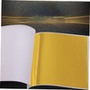 Gadpiparty 200 Sheets Imitation Gold Leaf Foil Paper for Arts