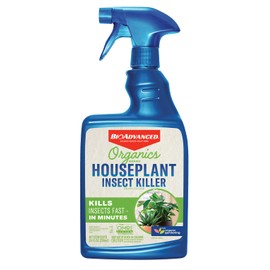 BioAdvanced Organics Brand Insect Killer for Houseplants, Ready-to-Use, 24 oz