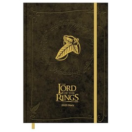 Pyramid Lord of the Rings 2025 A5 Diary 14.8 x 21 cm, Fantasy Epic Calendar, Daily Planner for Film and Book Lovers, Perfect for Office & School Organiser
