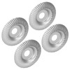 4 Pcs Grinder Wheel Disc 16mm Stainless Steel Rapid Carving