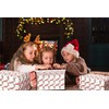 Linelglobal Christmas Gift Box with Lid for Kid Women Men