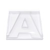 WENPACK 12" Fillable Cardboard Letter Box Clear Lid Candy Charcuterie