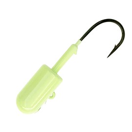 Sanhu Bullet Jig Heads 10oz Glow in The Dark Hook Size 10/0 4 Pieces