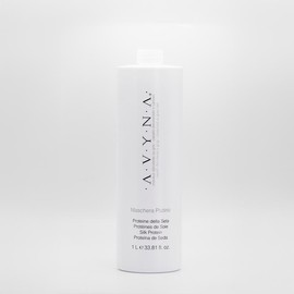 Avyna Platino Purple Shampoo & Maschera Set 33.88 fl oz Each | Silk Protein Treatment for Silver, Blonde, Bleached & Platinum Hair