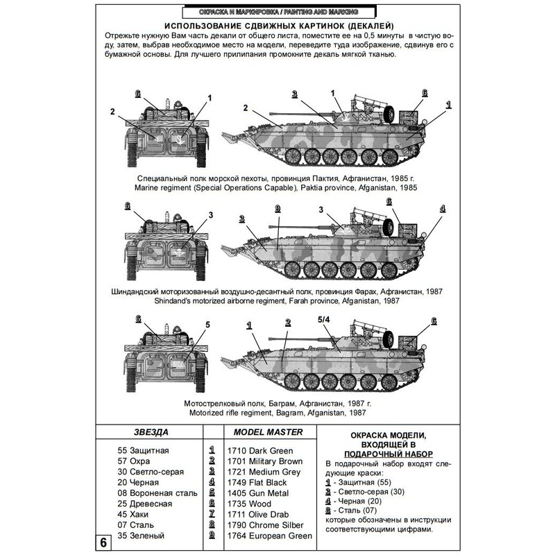 Zvezda 3555 Model Kit, Multi-Colour