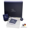 My Home Crystal - Ball Magnetic Clasp, Chain Extension 925