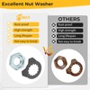 M MATI Front Sprocket Countershaft Nut Washer for Yamaha Raptor