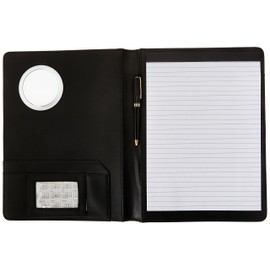 RoadPro RP-72009EN Executive Note Pad Holder with Flip-Around Calculator