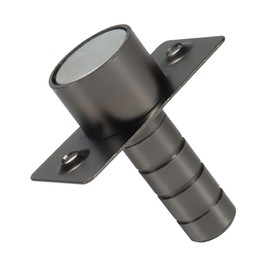 NUOBESTY 1pc Invisible Door Stopper Black Bedroom Stoppers Holder Door Catch Door Accessory Hidden Door Stop Stainless Steel Door Stopper Household Doorstop 304 Steel