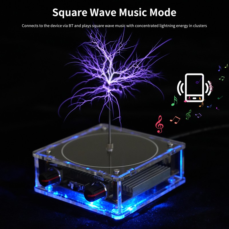 Experiment Arc Plasma Coil BT Speaker Wireless Transmit Experiment Science