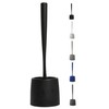 Spirella Ricky Toilet Brush with Hygienic Container Matt Black