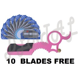 MIMPEX Professional Knife Razor Barber Salon Straight Cut Throat Shaving StainlessSteel