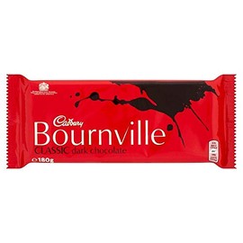Cadbury Bournville Dark Chocolate 180g - Pack of 6