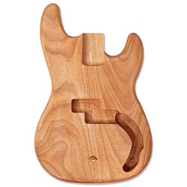 BexGears Electric Bass Guitar Unfinished Body,okoume wood Body