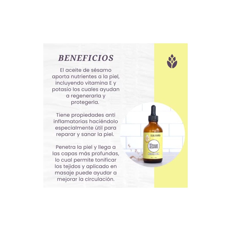 LilaLavanda - Kit de Aceites para Masaje, Set de 3