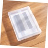 Operitacx Box Portable Storage Box Worked File Case Transparent File