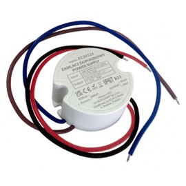 Power supply for the junction box fi60 1.25 A 15 W 12 V IP67 50 x 22 mm