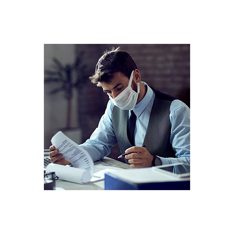 Pac-Dent MASKT-02W-A iMask Level 2 Premium Wide Earloop Disposable 3-Ply