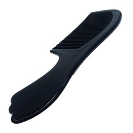 Gabri Wide Tooth Comb - Comfortable Handgrip Handle Detangler Hair Comb, Ideal for Personal, Barber, Hairdresser, Salon, Thick & Curly, Medium to Long Hair - Hair Combs (Traditional Grip No.2307 22cm)