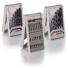 Bosch X-ProLine Bit Set 25 Pieces + Drill Sets (Metal / Wood)