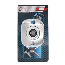 Tapa de cilindro maestro de freno delantero cromado para Harley Dyna 06-17 Softail 06-15 Touring 05-07 Tri Glide 14-18