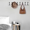 Kuhome 32.2'' Large Coat Rack Wall Mount Coat Hooks with