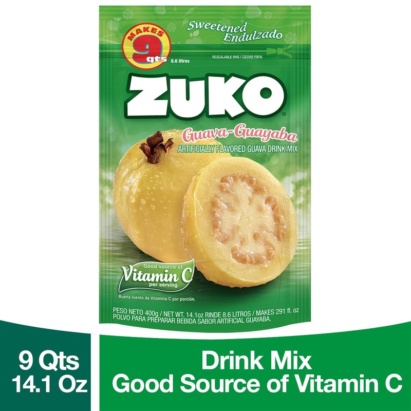 Zuko Guava Instant Powder Drink | Family Pack | No