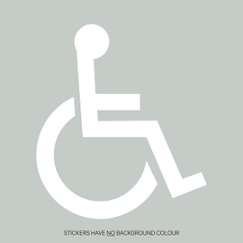 Disabled Logo Wheelchair Car Van Bumper Window Vinyl Decal Sticker