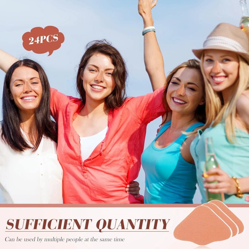 Zhengmy 24 Set Sun Protection Nose Patch UV Cover for