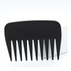 Professional Streaker Comb Anti-Static Wide Tooth Comb Styling Comb Detangling