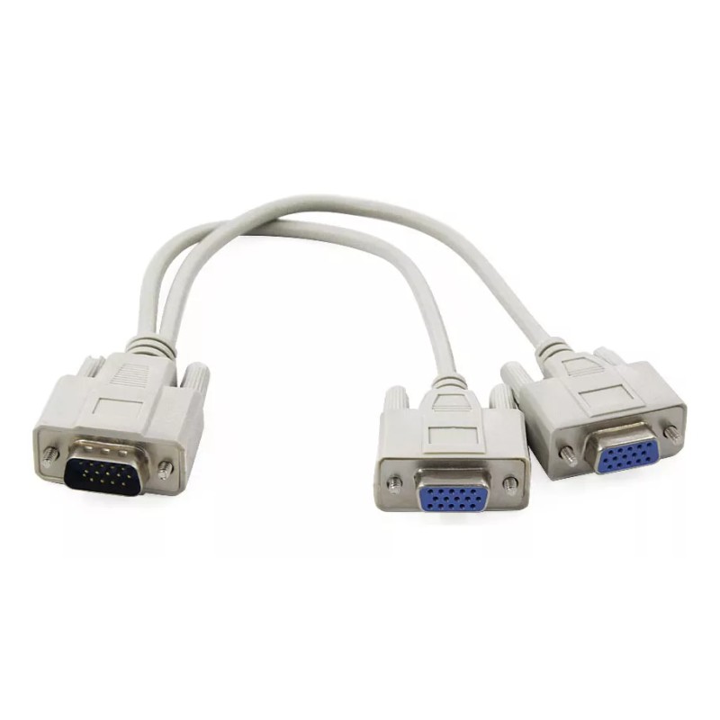 EGTMA Cable Divisor Vga Video Splitter 2 Monitores A La