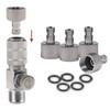 SAGUD Airbrush Quick Release Disconnect Coupler Adapter Kit with Adjustment