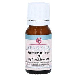 Argentum Nitricum D 30 Globules 10 g Drops