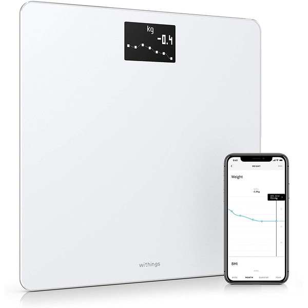 Withings Body - Smart Weight & BMI Wi-Fi Digital Scale with smartphone app