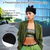 4 Pcs Loc Sock Dread Cap for Men, Elastic Loc