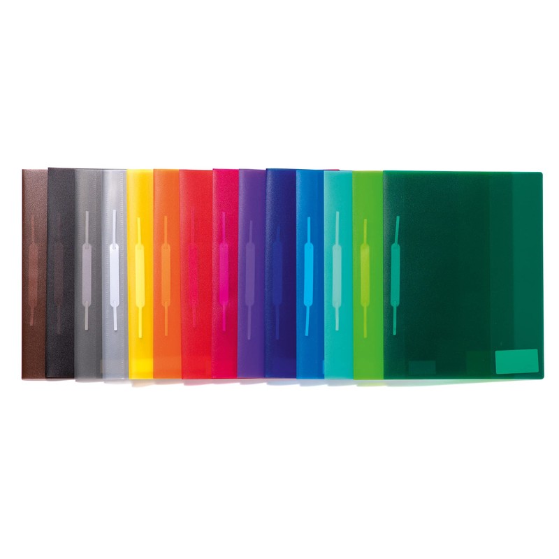 HERMA 19492 File Folder A4 Translucent Light Blue, Pack of