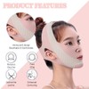 SIVZUMO Collagen Night Wrapping Mask, Face Lifting Bandage, V Line
