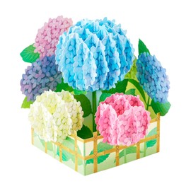 Sanrio JES 13-5 484237 Message Card Greeting Card Early Summer Hydrangea Hedge