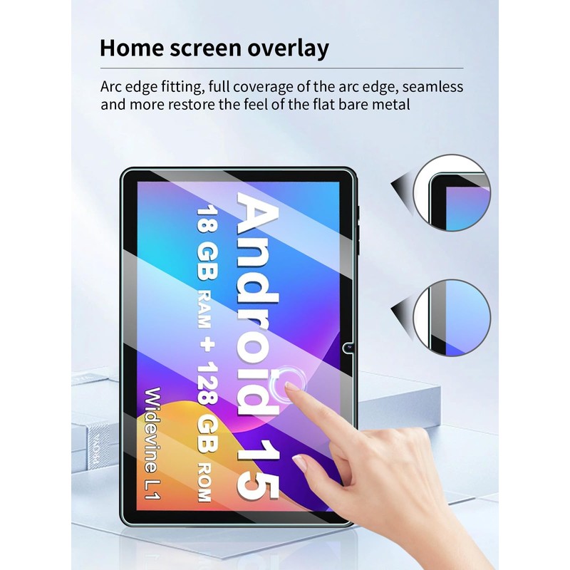 UYRUREL Screen Protector for Aheadlink YQ10SMAX Android 15 Tablet 10