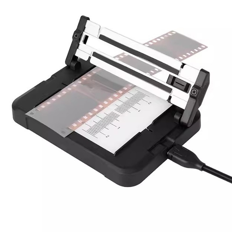 35mm Film Cutter 11 Levels Adjustable LED Backlight USB C