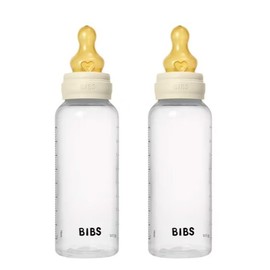 BIBS Baby Bottle Complete Set Latex Ivory 270ml - 2 Pack