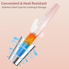 chochoyah Hair Tool Organizer, Hair Dryer Organizer Wall Mount, Hair Tool Holder Acrylic, Hair Tool Organizer Countertop for Bathroom Hot Tools Holder for Flat Iron Curling, Hair Brush Accessories