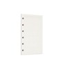 Zelten Loose Leaf Perforated Paper Refills Paper for 6-Hole Binder