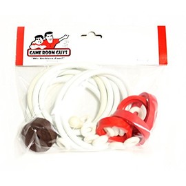 Game Room Guys 1973 Gottlieb King Pin Pinball White Rubber Ring Kit