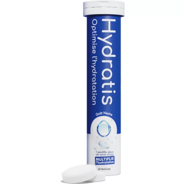Hydratis Rehydration Solution 20 effervescent tablets, Neutre