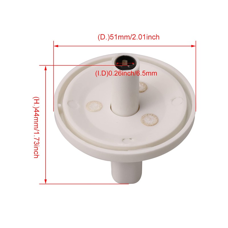 BQLZR WE01X10160 Dryer Knob Replacement for GE Dryer Timer Control