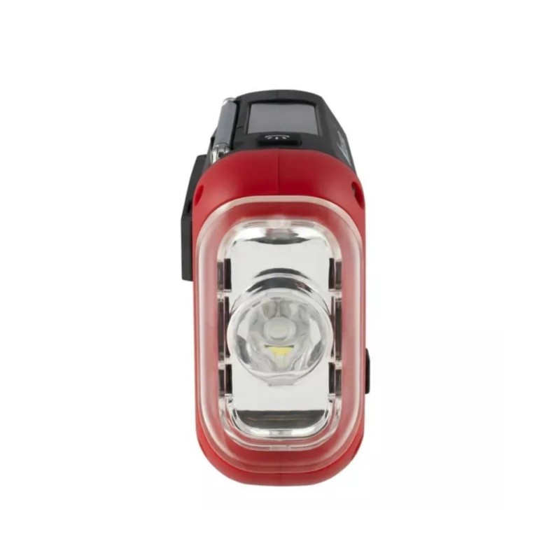 Midland Emergency Alert Weather Radio Portable W/Flashlight, Black Red ER50