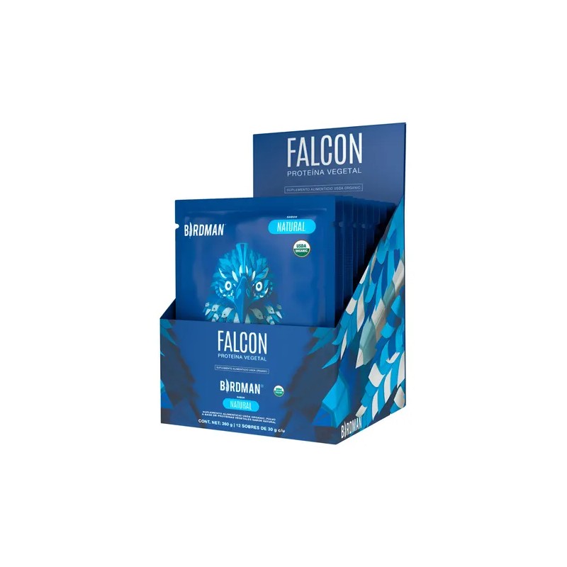 Birdman Proteína Vegetal Falcon Multipack 12 Sobres 30g Cu