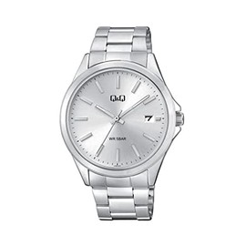 Q&Q Classic Watch A484J2XXY, silver, Strap.